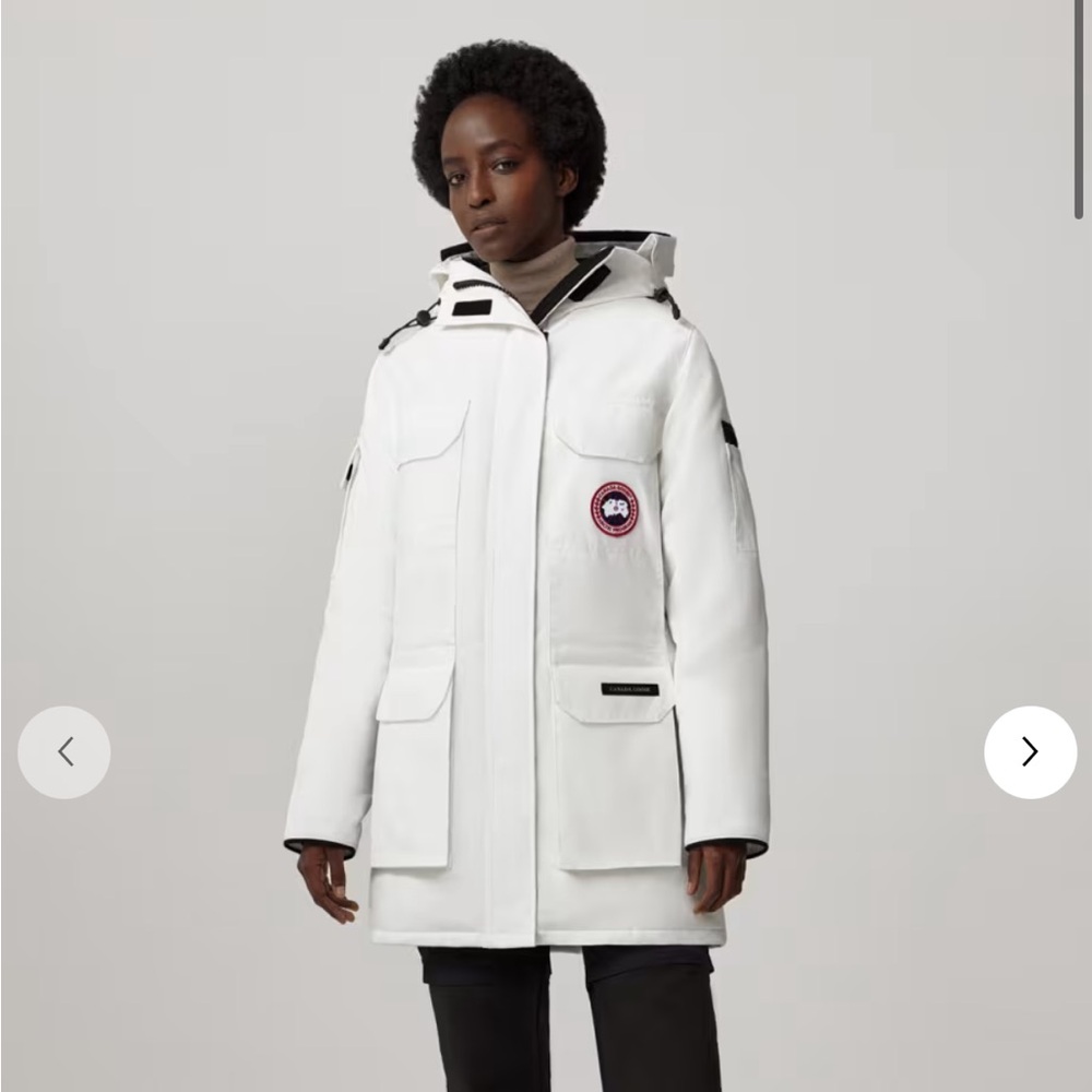 Canada Goose Women's North Star White expedition parka